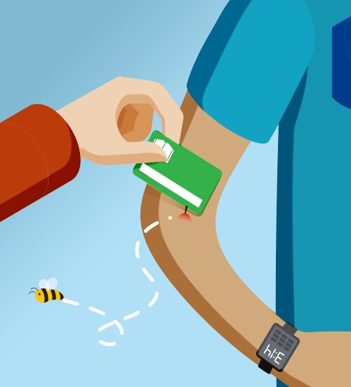 QUÉ HACER ANTE UNA PICADURA DE AVISPA O ABEJA