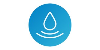 Icono que presenta una gota de agua
