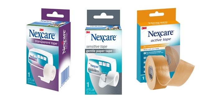 Bodegones de tiras Nexcare™
