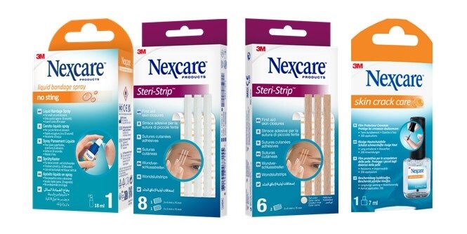 Nexcare™: Bodegones de producto para uso especial
